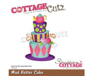 CottageCutz Dies - Mad Hatter Cake 1.9 inchX3 inch