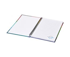 Desk-Mate Wire-O 80 Page Notebook (Black/White) - PF2912