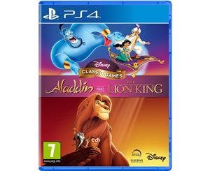 Disney Classic Games Aladdin and The Lion King PS4 Game