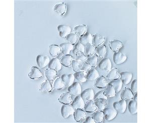 Dress My Craft Water Droplet Embellishments 100 pack - Heart Droplets 2