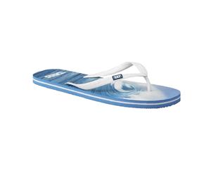 Duke Mens Maui Printed Flip Flops (Blue) - DC201