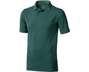 Elevate Mens Calgary Short Sleeve Polo (Pack Of 2) (Forest Green) - PF2498