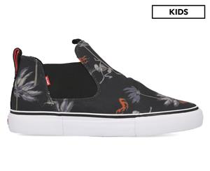 Globe Boys' Dover Slip-On Sneakers - Black/Typhoon