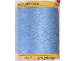 Gutermann Natural Cotton Thread 800m )876yds) #5826 Carolina Blue