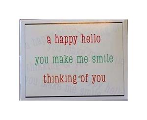 Hero Arts - Rubber Stamp - Wood Mounted - Sunny Messages