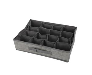 Home Collapsible Non-woven Storage Box 35x27x9