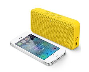 Iluv Mini Slim Wireless Bluetooth Portable Speaker for Smartphones/Laptop Yellow