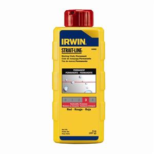 Irwin Straitline 8oz Red Chalk Powder