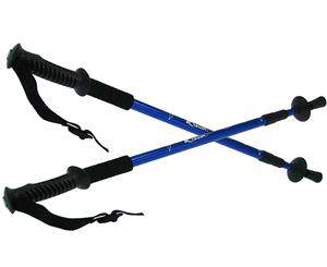 Kabuda Trekking Hiking Walking Poles Sticks Pair - Blue