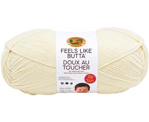 Lion Brand Feels Like Butta Bonus Bundle Yarn-Lemon