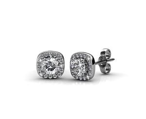 Luxor Stud Earrings w/ Crystals From Swarovski