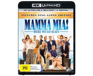 Mamma Mia Here We Go Again 4K Ultra HD Blu-ray Digital Download UHD Region B