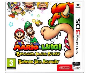 Mario & Luigi Bowser's Inside Story + Bowser Jr.'s Journey 3DS Game