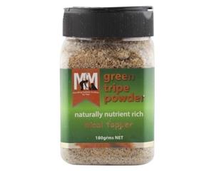 Mfm Pets Green Tripe Naturally Nutrient Rich Meal Topper Powder 180g (M5106)