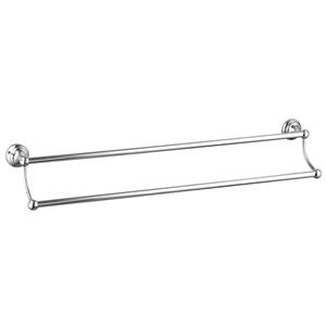 Mondella 62cm Chrome Plated Maestro Double Towel Bar