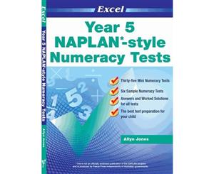 NAPLAN-style Numeracy Tests  Year 5  Excel