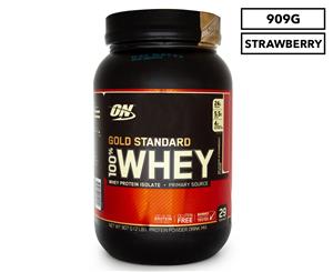 Optimum Nutrition Delicious Strawberry Gold Standard 100% Whey Protein Powder 2lb