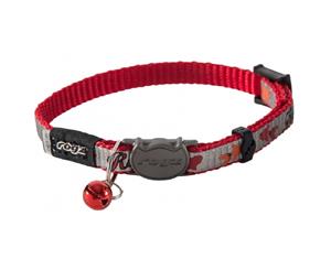 Rogz Reflectocat Safeloc Collar Red Fish