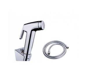 Round Toilet Bidet Spray Kit with Stainless Steel Water Hose