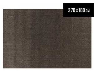 Rug Culture 270x180cm Boucle Rug - Charcoal