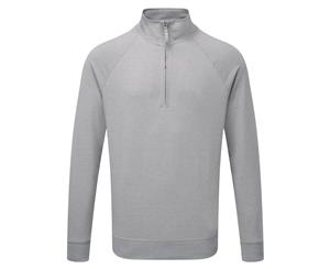 Russell Mens Hd 1/4 Zip Sweatshirt (Silver Marl) - RW5503