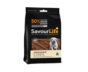 Savourlife Australian 150g Milky Strips Dog Treats