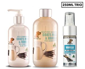 Smiley Dog Goat's Milk & Vanilla Trio Pack 250ml