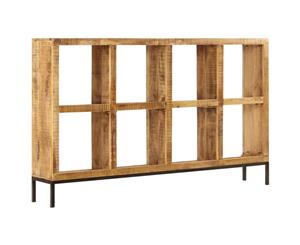 Solid Mango Wood Sideboard 160x25x95cm Storage Rack Shelving Cabinet