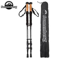 Sonnenberg Aluminium Trekking Pole Set w/ Accessories