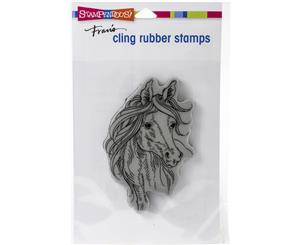 Stampendous Cling Stamps - Horse Portrait