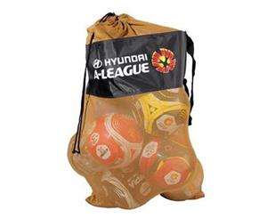 Summit Mesh Ball Bag/Shoulder Strap for Soccer/Football/Rugby/Sport/12 Balls