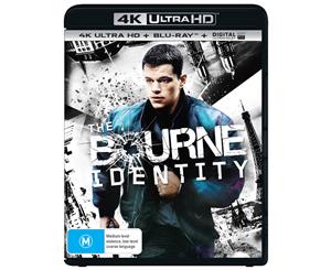 The Bourne Identity 4K Ultra HD Blu-ray Digital Download UHD Region B