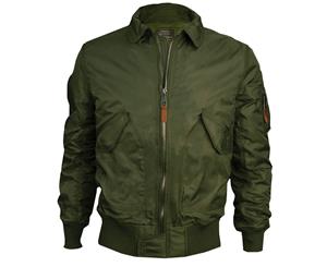 Top Gun CWU 45 Flight Jacket Olive - Green