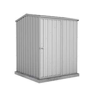 Absco Sheds 1.52 x 1.52 x 1.95m Premier Single Door Shed - Zincalume