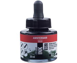 Amsterdam Acrylic Ink 30Ml-Oxide Black