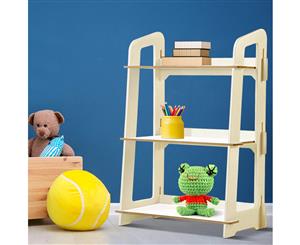 Artiss Kids Bookcase Childrens Bookshelf Storage Shelves Ladder Shelf Display WH