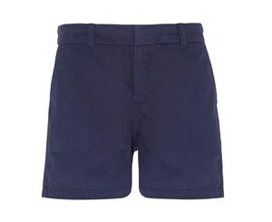 Asquith & Fox Womens/Ladies Classic Fit Shorts (Navy) - RW4812