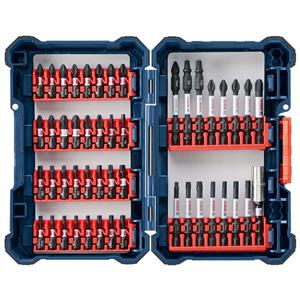 BOSCH Impact Screwdriver Bit Set w. Tough Case - IMPACT TOUGH - 48 Piece