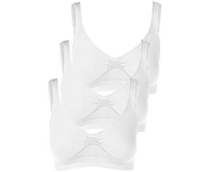 Bamboo Crop Top pack - White