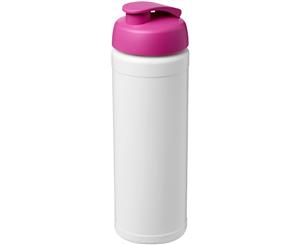 Baseline Plus 750Ml Flip Lid Sport Bottle (White/Pink) - PF2820