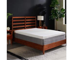 COOL GEL Memory Foam Mattress Topper with BAMBOO Cover ~ 5cm