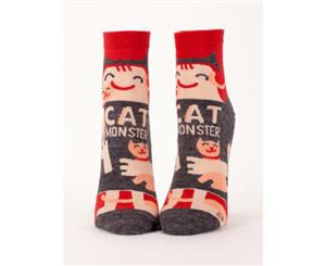 Cat Monster Ankle Socks