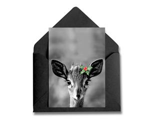 Christmas Card  Deer