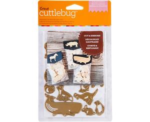 Cuttlebug A2 Cut & Emboss Die-Animal Crackers