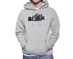 Daniel Ricciardo Red Bull RB14 Mexican GP 2018 Men's Hooded Sweatshirt - Heather Grey