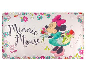 Disney Minnie Mouse 69x38cm Floral Bath Mat