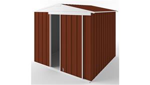 EasyShed S2323 Gable Slider Garden Shed - Tuscan Red