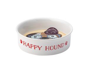 English Tableware Co. Perfect Pets Medium Bowl Happy Hound