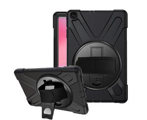 FLEXII GRAVITY HEAVY DUTY SILICONE CASE FOR TAB A 10.1-INCH (2019 SM-T510/515) - BLACK