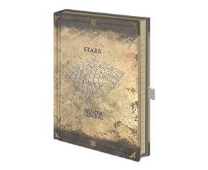 Game of Thrones Stark Worn Premium A5 Notebook